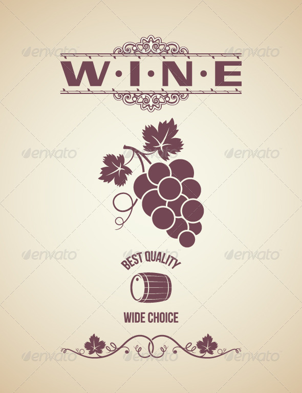 Vintage Wine Label Design