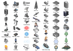 Visio Stencil Network Topology Icon