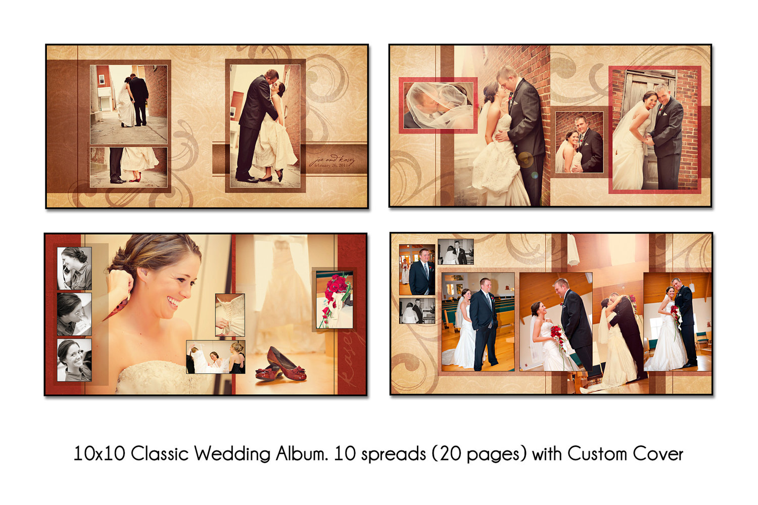 Wedding Album PSD Template