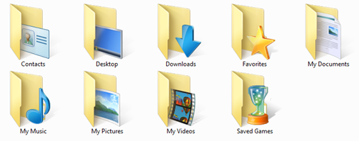 Windows 7 Folder Icons