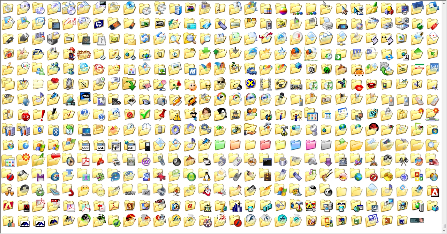 Windows XP Folder Icons Windows XP Folder Icons