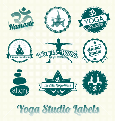 Yoga Icon Clip Art