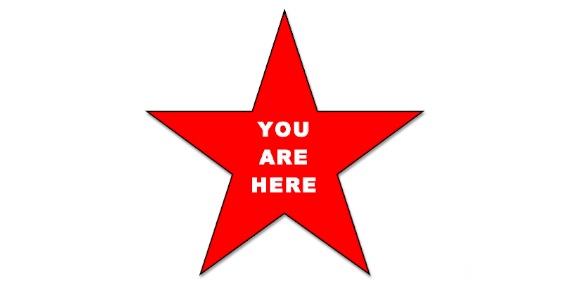 You Are Here Star