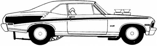 1972 Chevy Nova Drawings