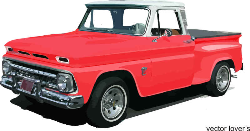 64 Chevy Truck Clip Art