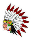 7 Head with Pontiac Emblem Indian Tribes