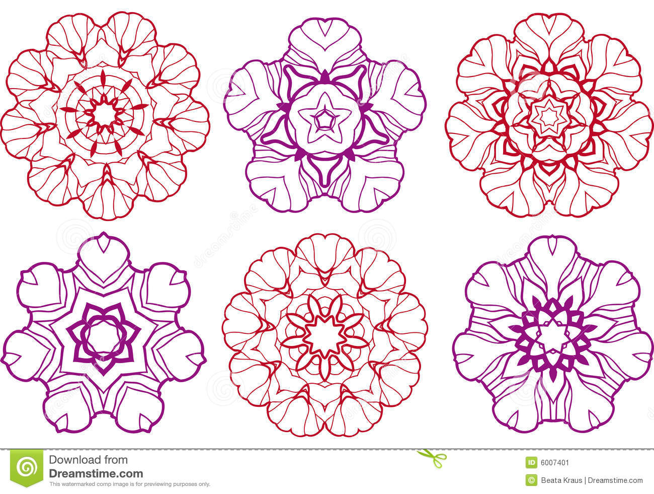 Abstract Flower Design