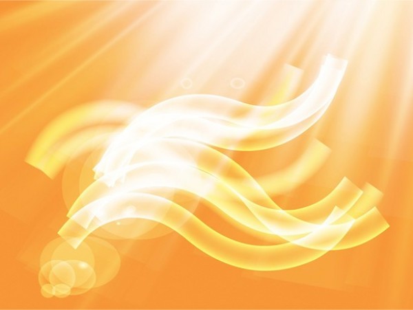 Abstract Sun Rays Flyer Backgrounds