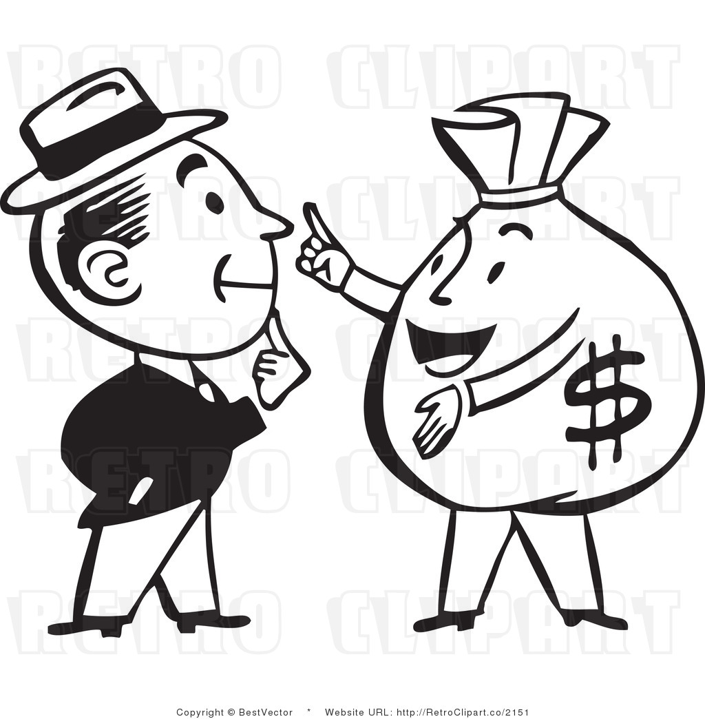 Accounting Clip Art Black and White