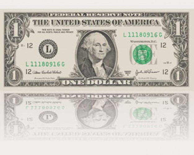 American Dollar Bill Vector