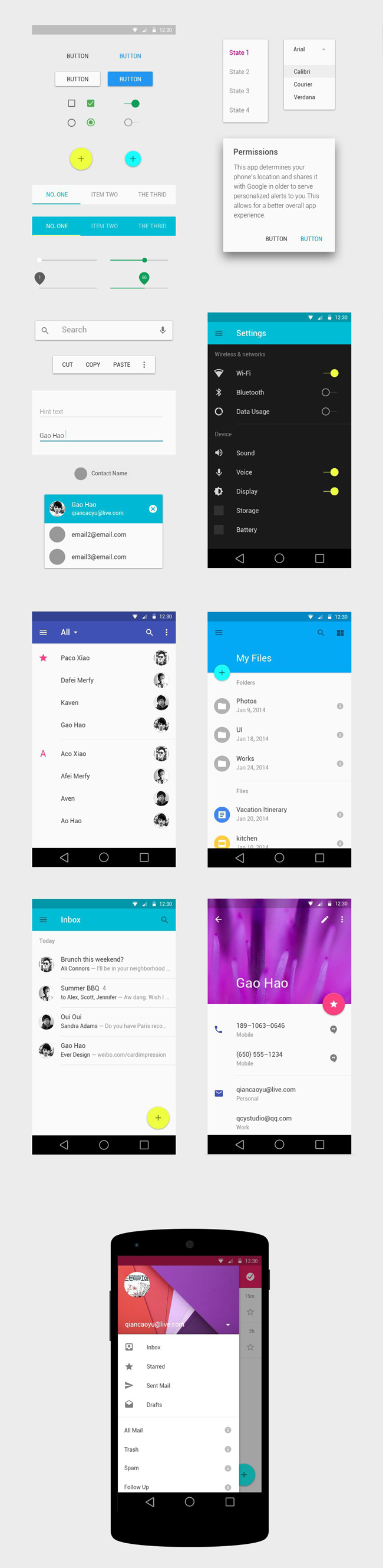 Android UI Kit