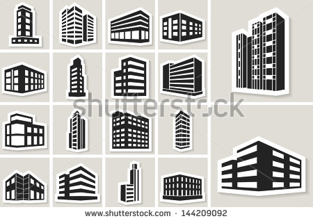 Apartment Building Icon Vector Apartment Building Icon Vector
