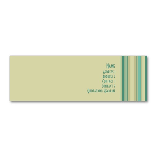 Beach Business Card Templates