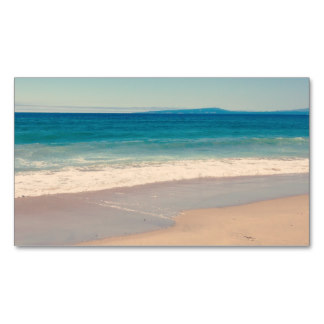 Beach Scene Business Card Template