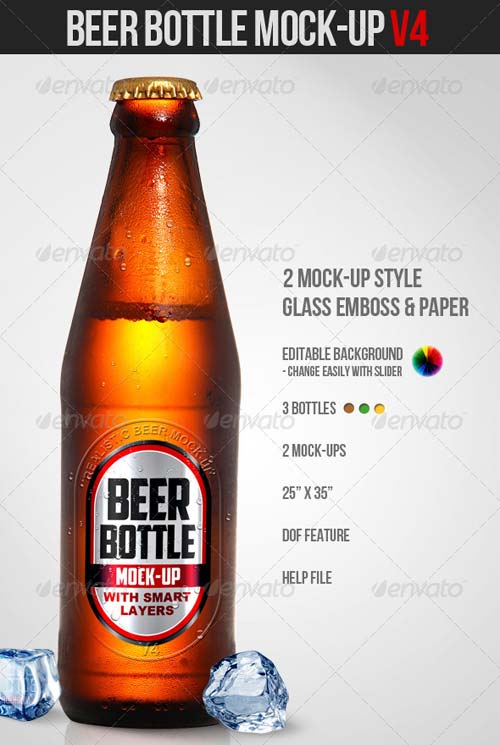 13 Beer Label Template PSD Images