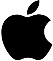 Black Apple Logo Transparent