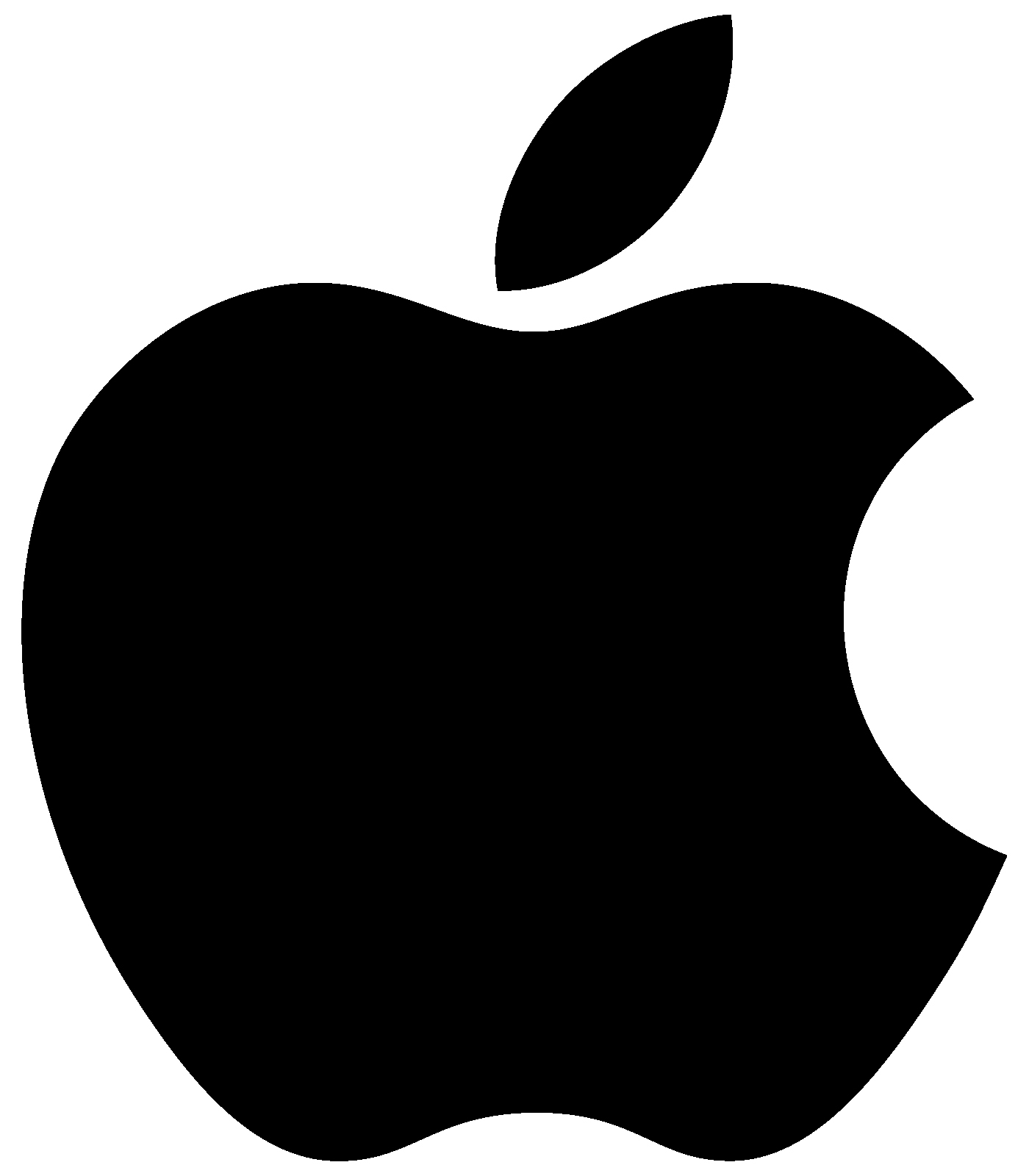 Black Apple Logo