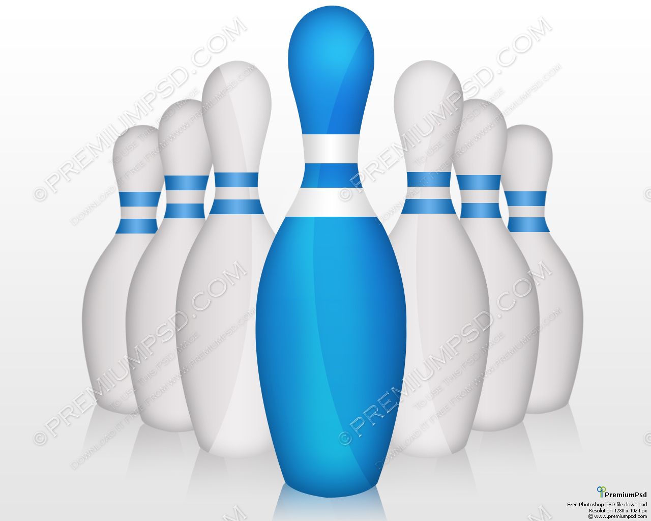 Bowling Pin Vector Free Download