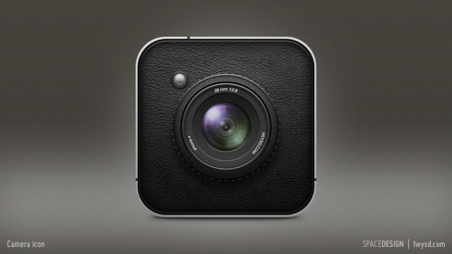 Camera Icon On iPhone Camera Icon On iPhone
