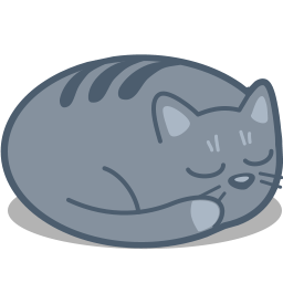 Cat Sleep Icon