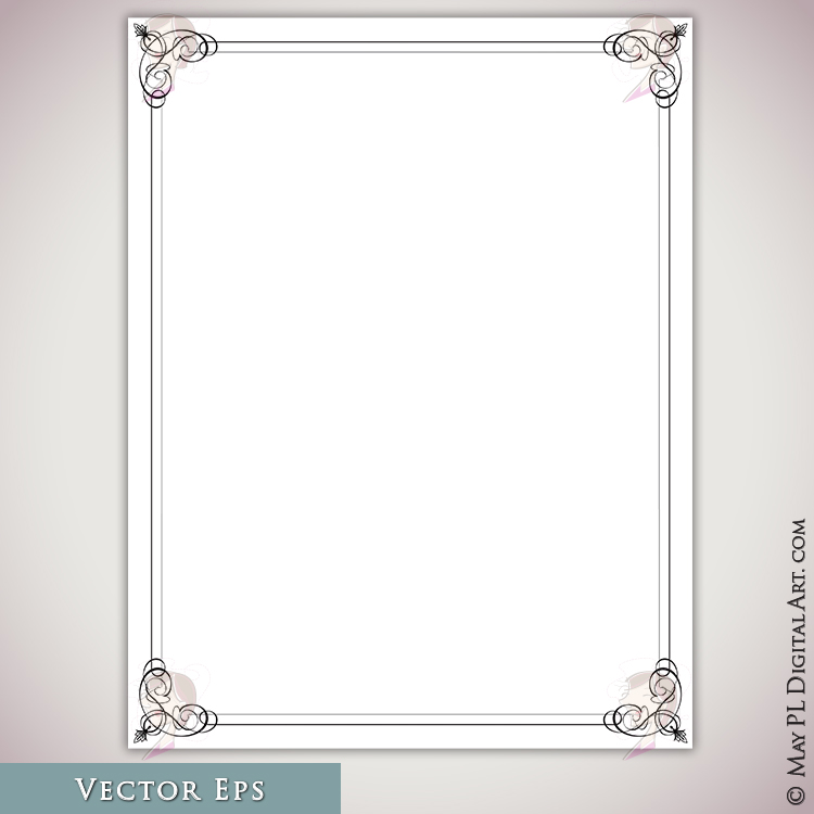 Certificate Frames 8.5 X 11 Borders