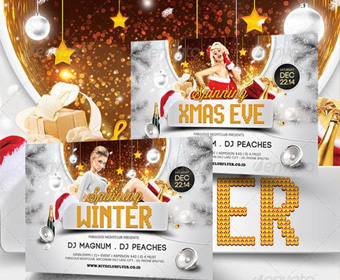 Christmas Flyer PSD Free Download