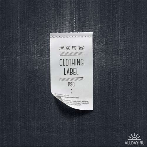 Clothing Label Template
