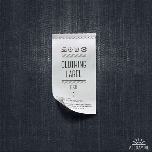 Clothing Label Template Clothing Label Template