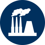 Coal Power Plant Icon Coal Power Plant Icon
