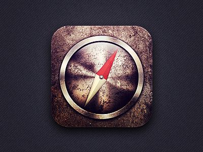 Compass Icon iOS