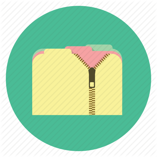 Compressed Zipped Folder Icon