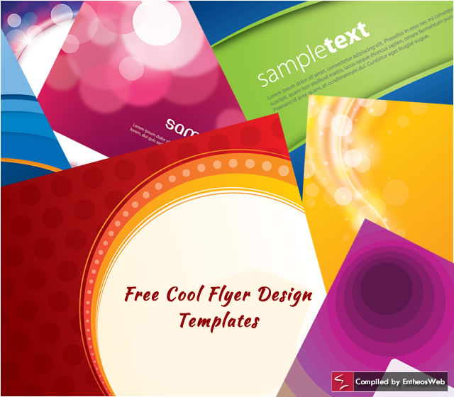 Cool Flyer Design Templates Free