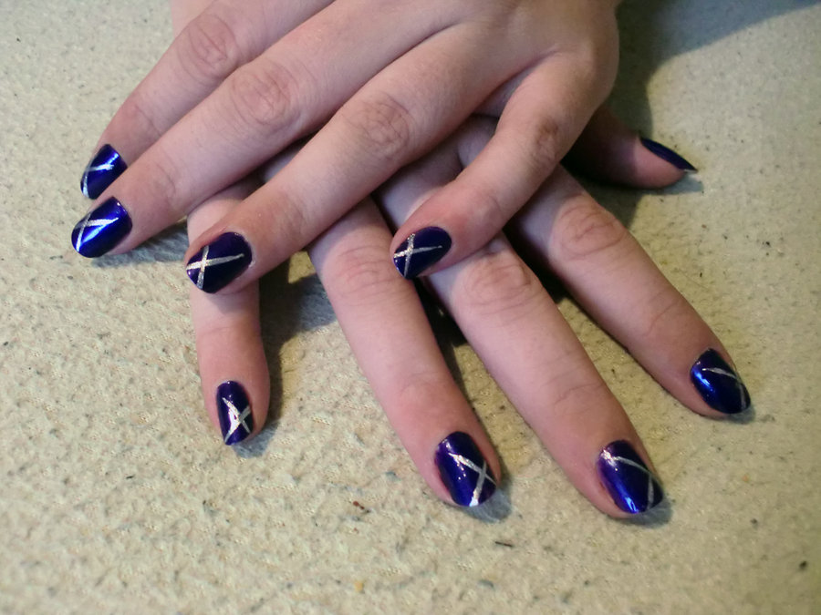 Cool Nail Designs Purple