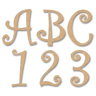 Curly Number Fonts Curly Number Fonts