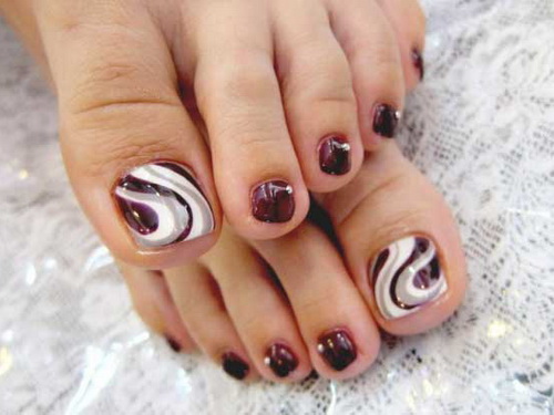 Cute Toe Nail Art Designs