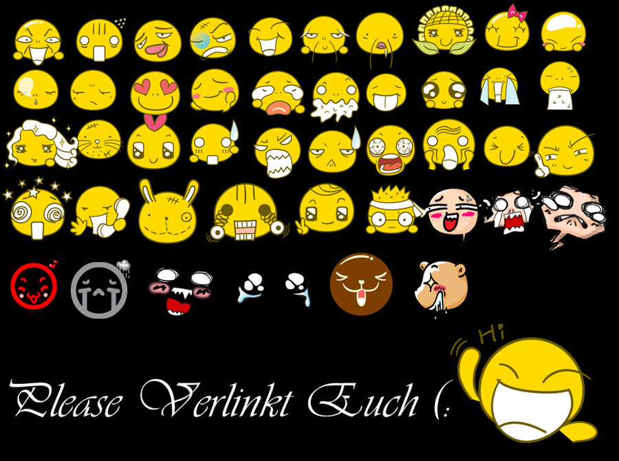 Different Smiley Emoticons