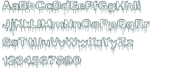 Dripping Font Free Download