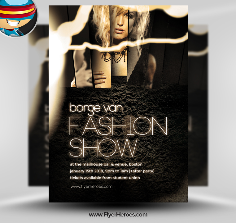 Fashion Show Flyer Templates Free Fashion Show Flyer Templates Free