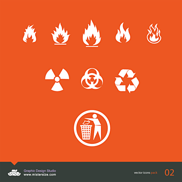 Fire Icon Vector Free