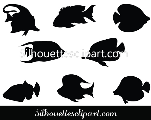 Fishing Silhouette Clip Art