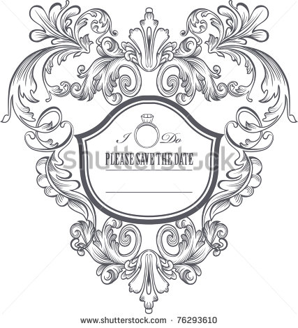 Fleur De Lis Frame Clip Art