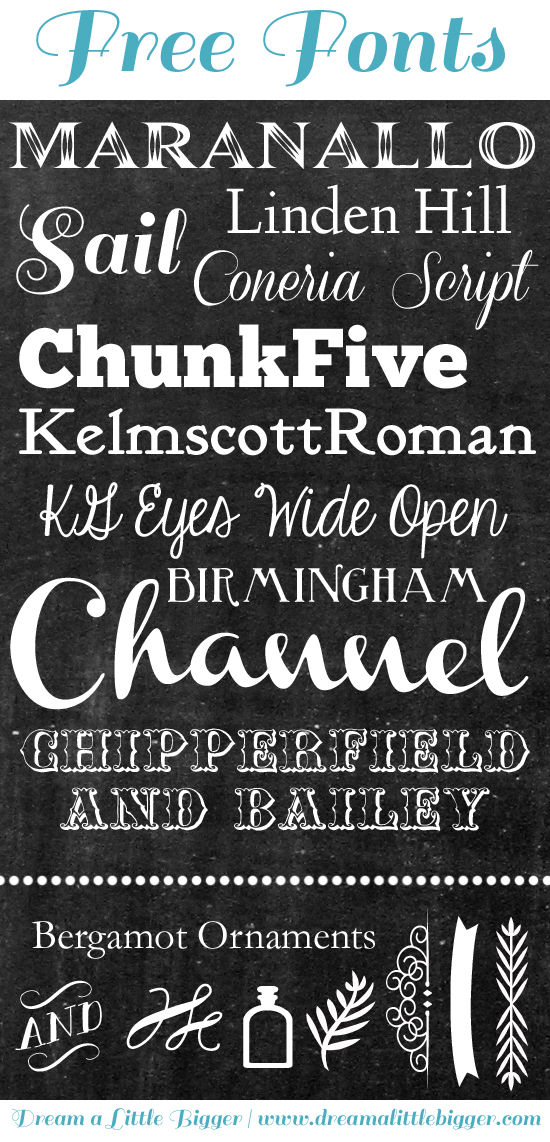 11 Chalkboard Art Fonts Free Images