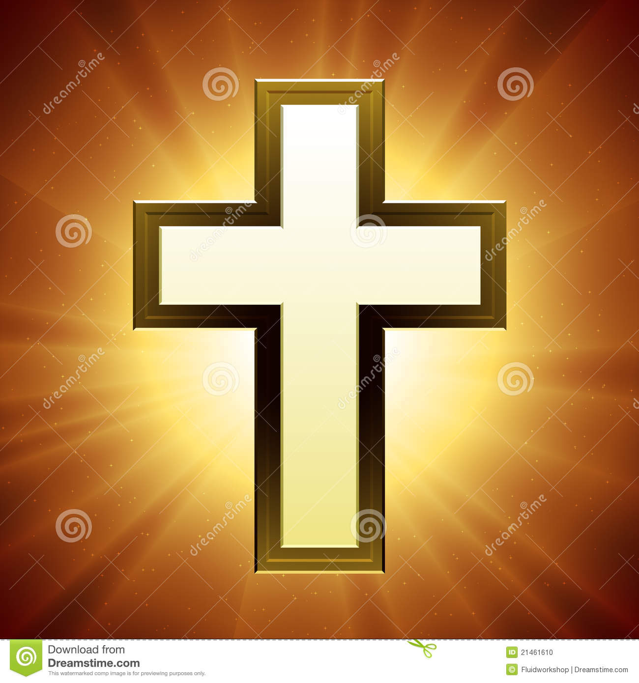 Free Christian Cross Vector
