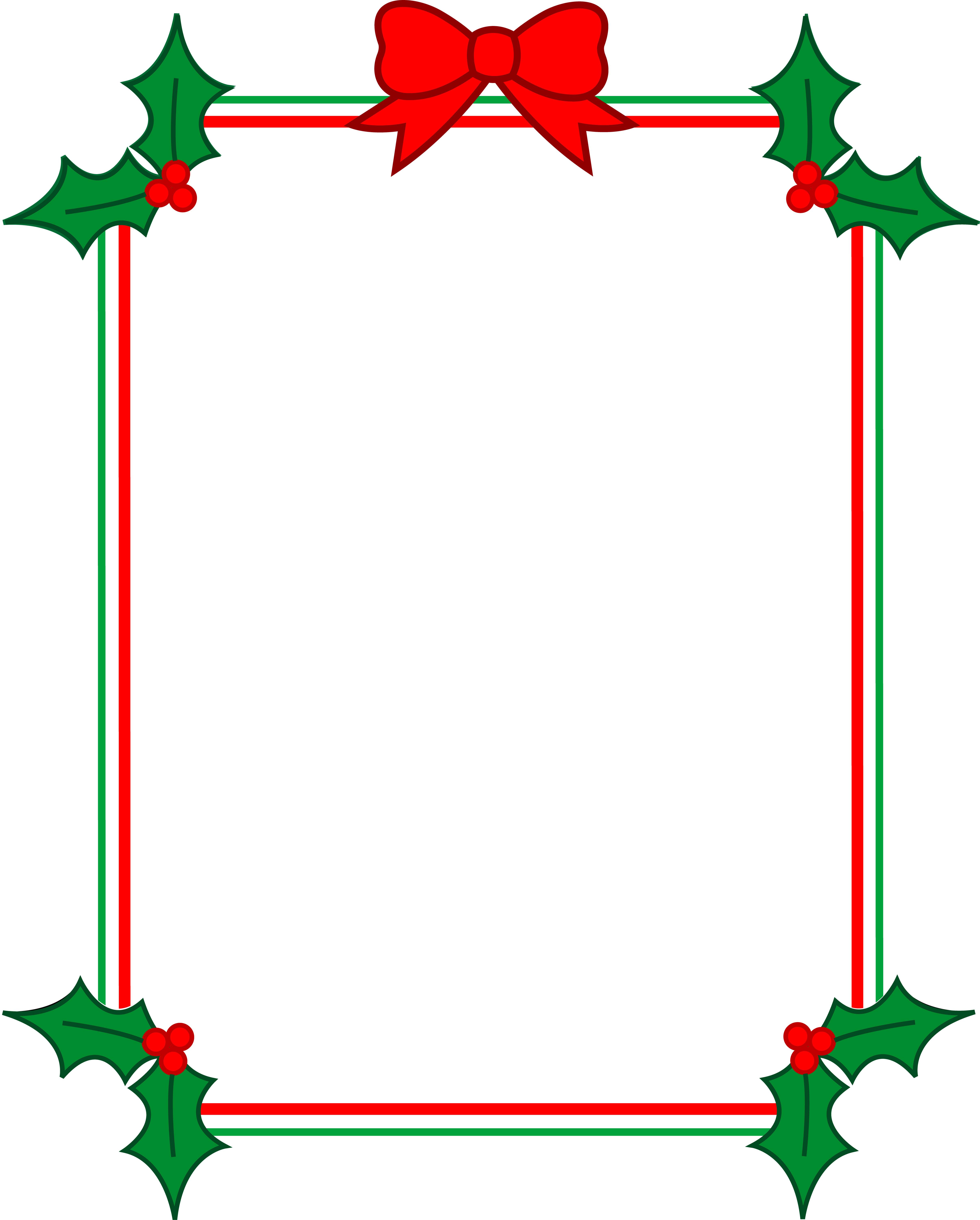 Free Christmas Clip Art Borders