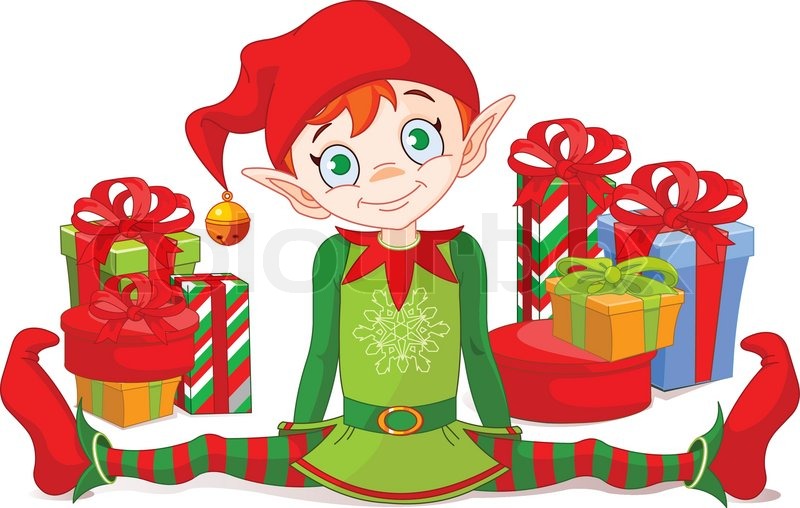 Free Christmas Elf Clip Art