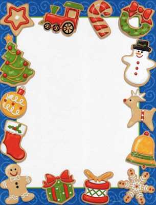 Free Christmas Letter Border Templates