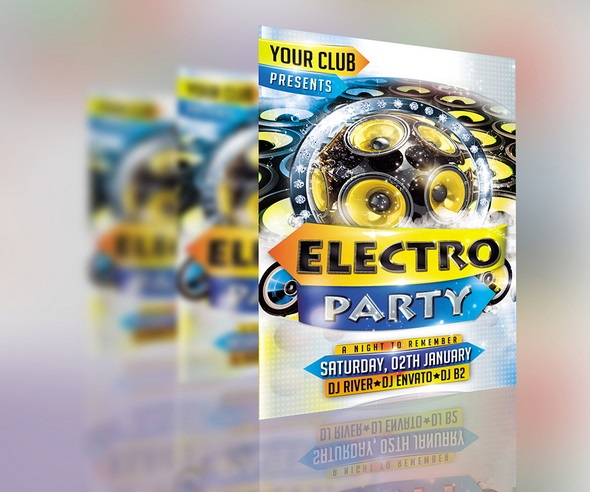 Free Flyer Mock Up Psd