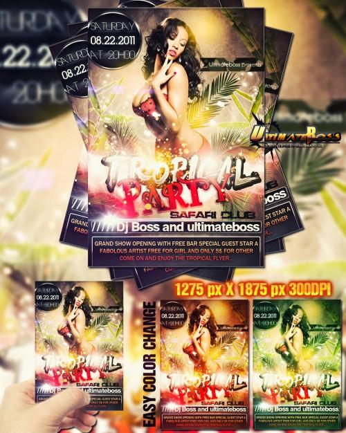 Free Party Flyer Templates