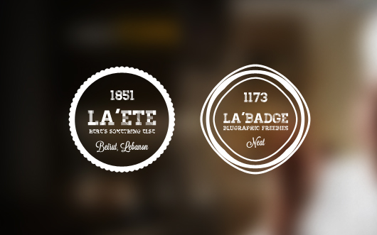 Free Retro Badges PSD