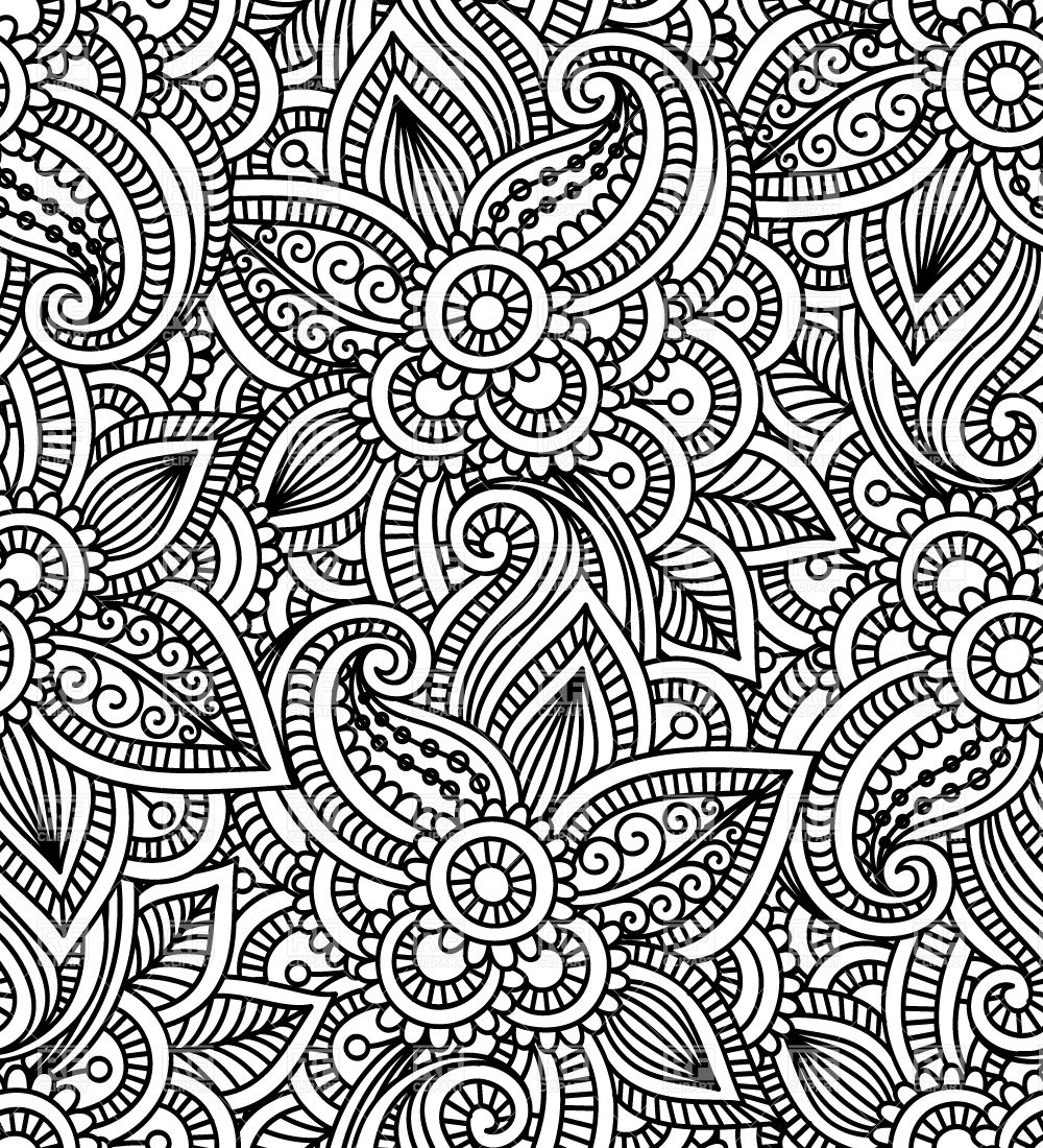 Free Seamless Vector Floral Pattern